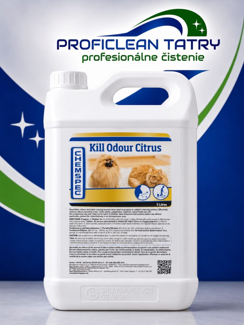 CHEMSPEC Kill Odor Citrus 5l – Dezodorant na koberce